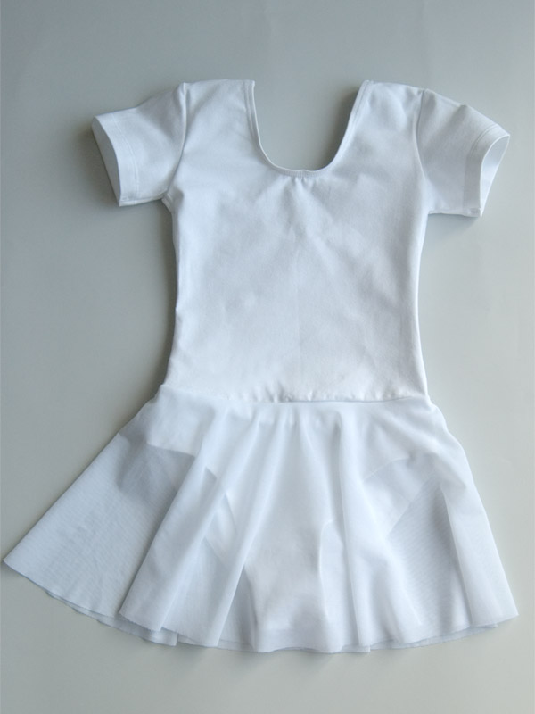 Купальник для хореографии, Solo FD9611-106, белый,  FD9611-106 белый