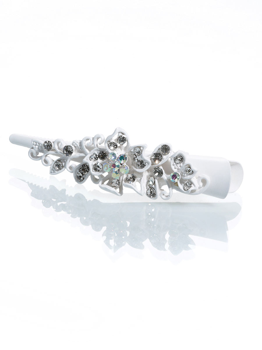 Заколка, Perlitta PACP041418, белый,  PACP041418 белый