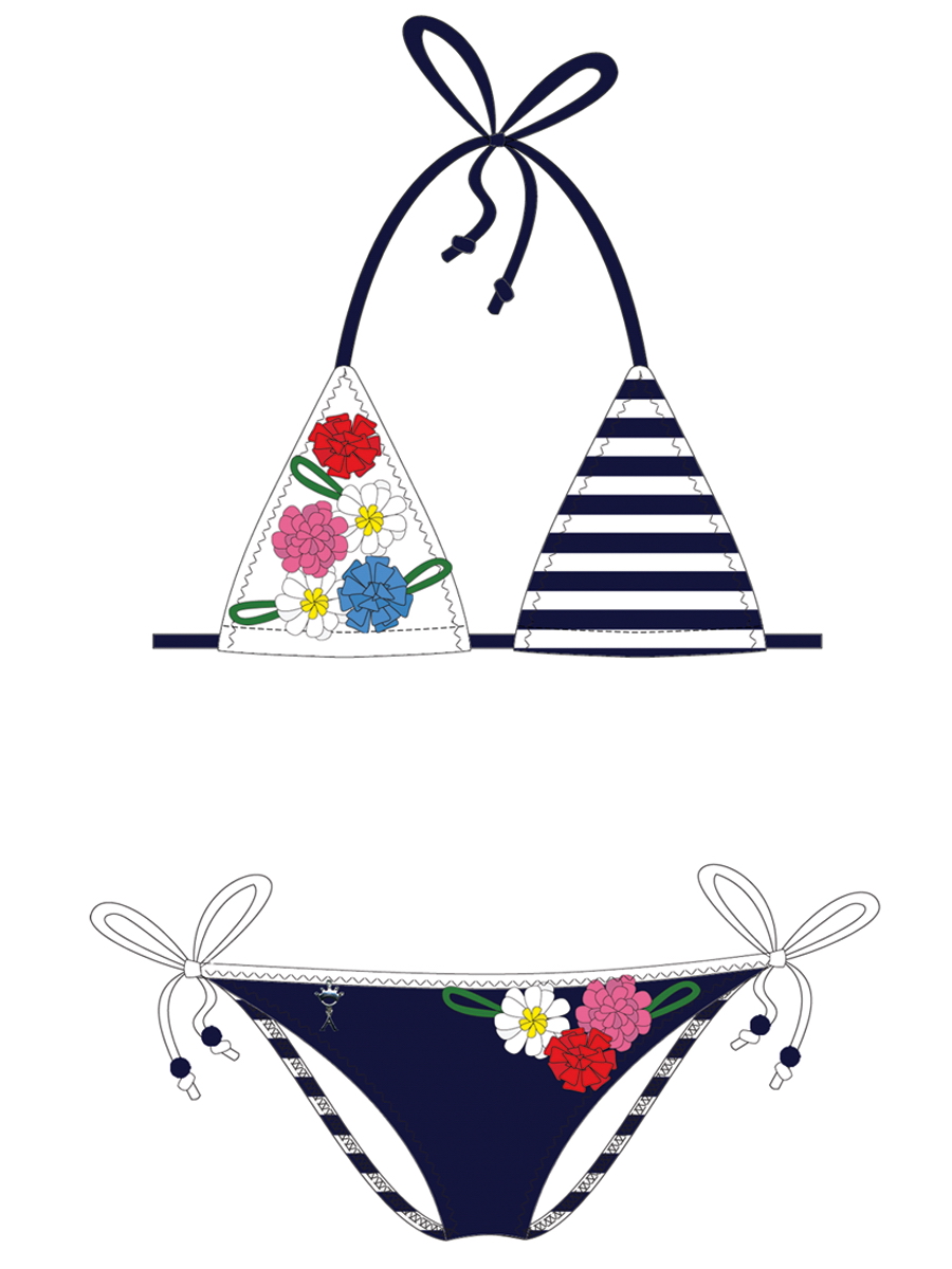 Купальник детский Candy,  GB031301 AF Candy синий