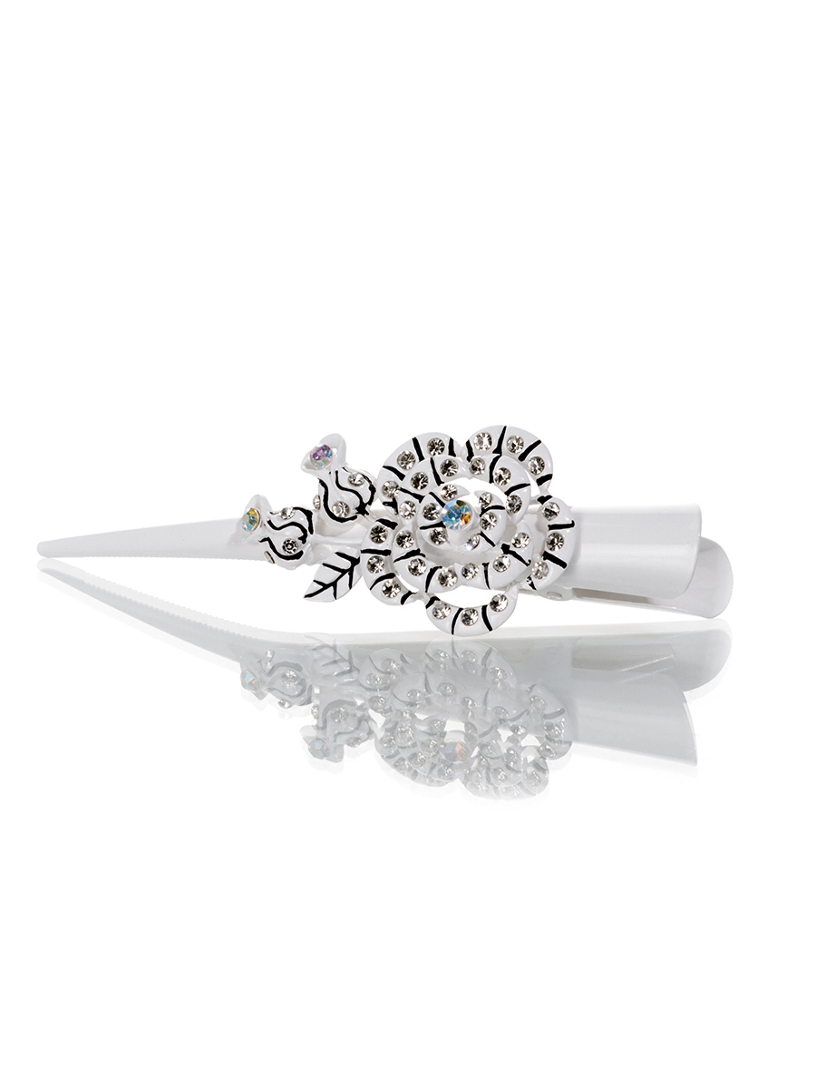 Заколка, Perlitta PACP041410, чёрно-белый,  PACP041410 