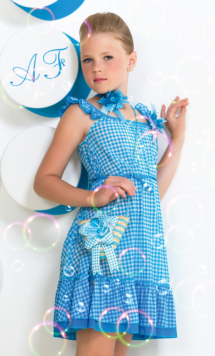 Платье с сумочкой Beverly,  GQ031506A AF Beverly голубой