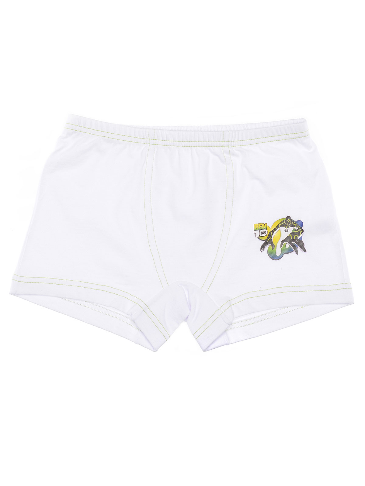 Трусы для мальчика Ben 10, Franzoni Boxer Plutonio, bianco/verde,  Boxer Plutonio белый