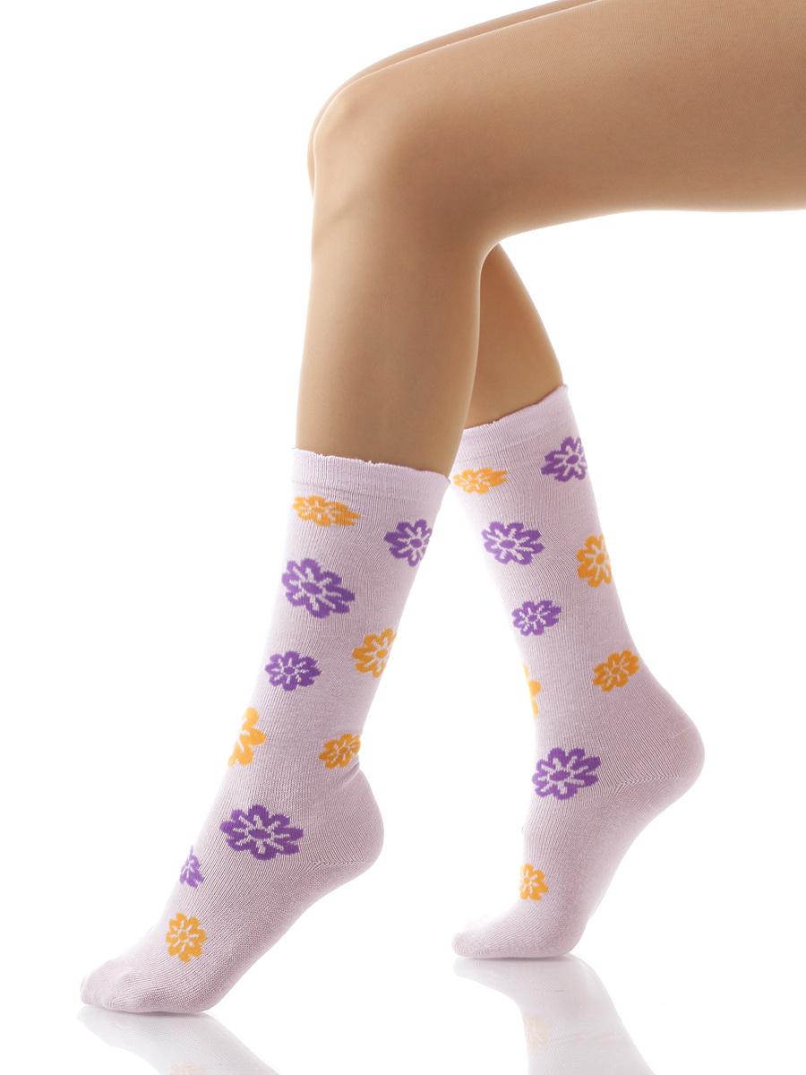 Гольфы детские, Arina SAX-1049B, сиреневый,  SAX-1049B сиреневый