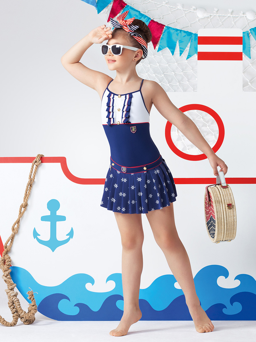 Майка с юбкой Ricca,  GHN041506 AF Ricca синий