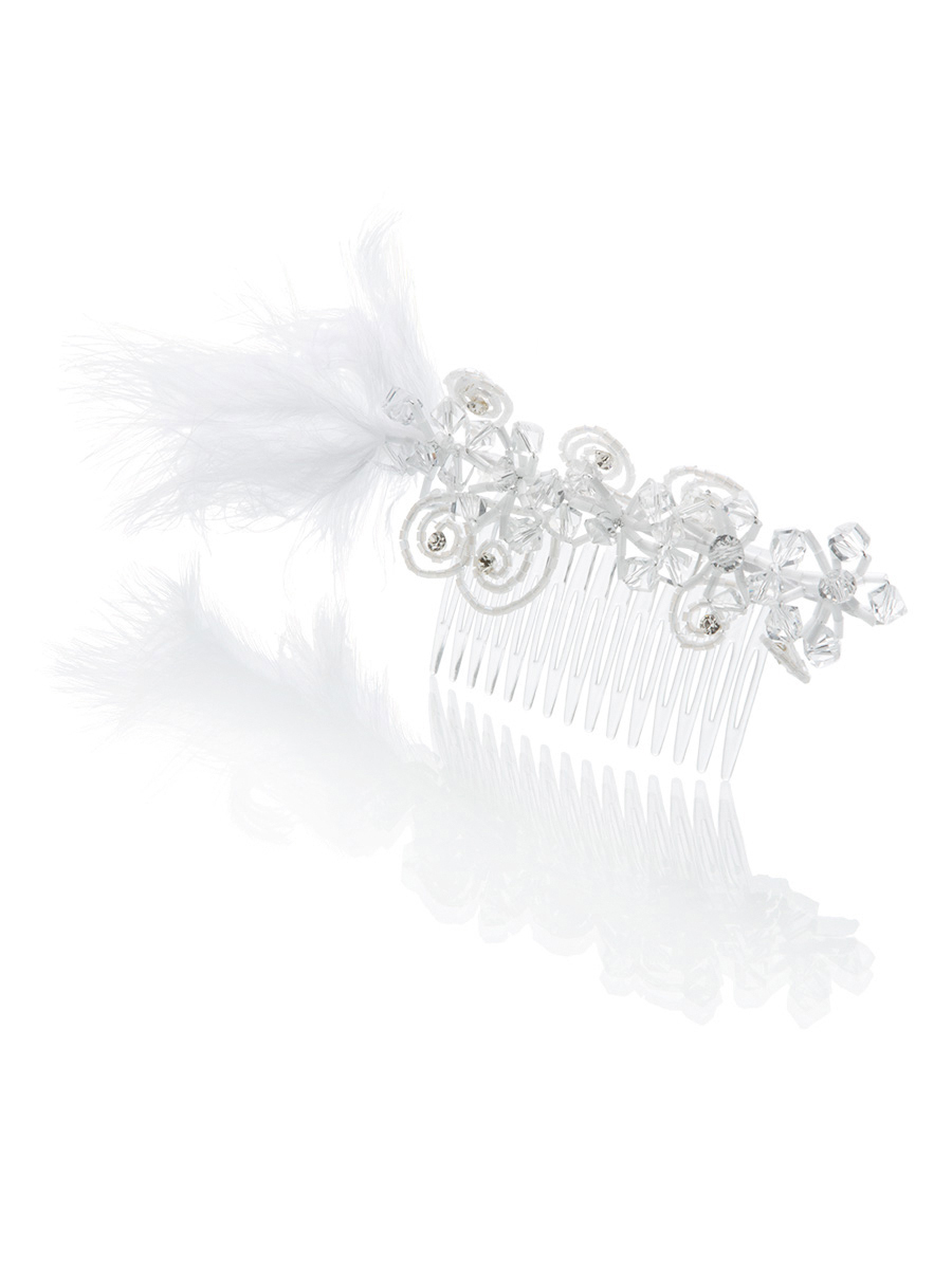 Гребень, Perlitta PACP021447, белый,  PACP021447 белый