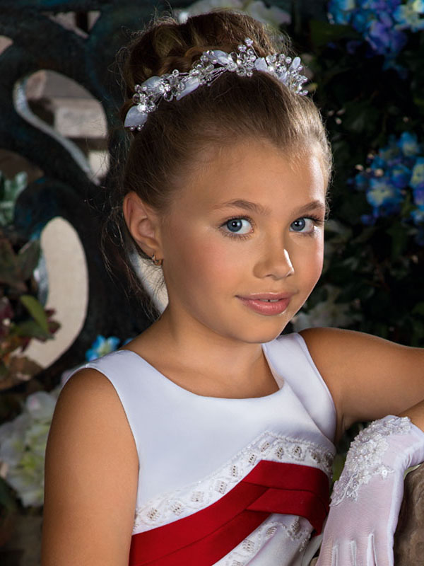 Ободок,  PACO021301 белый