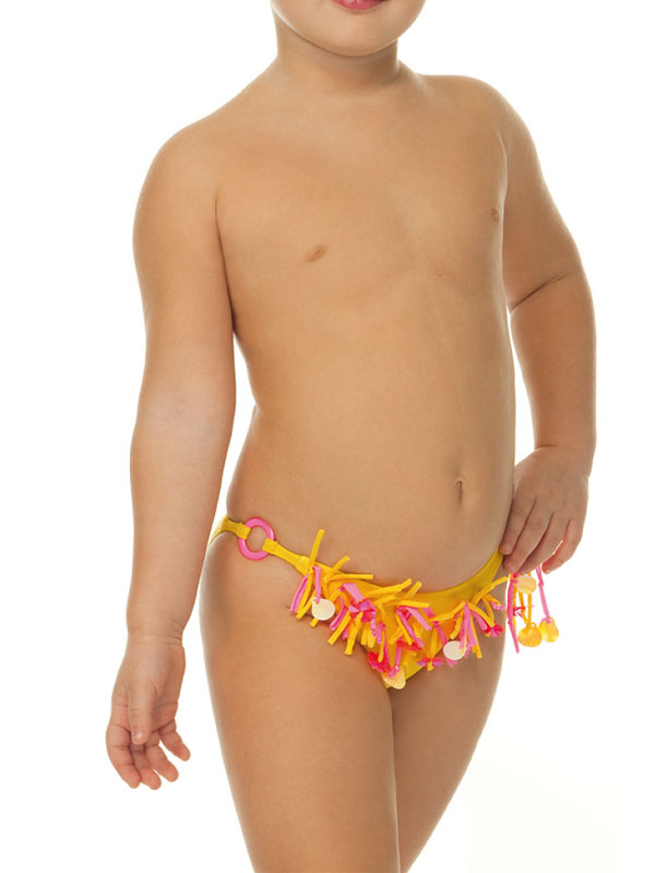 Плавки для девочки Shell,  GP071104 Shell жёлтый