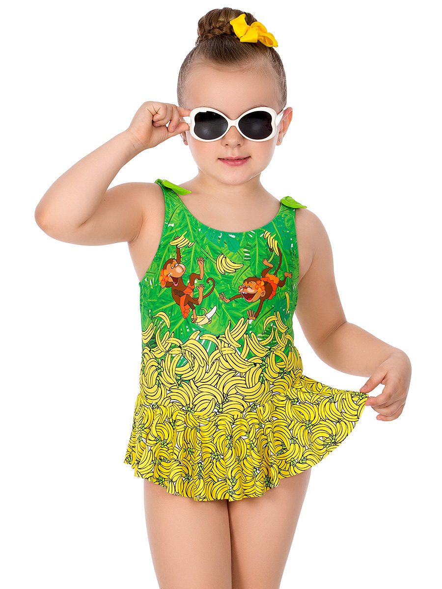 Купальник детский,  GSQ011805AN зелёный