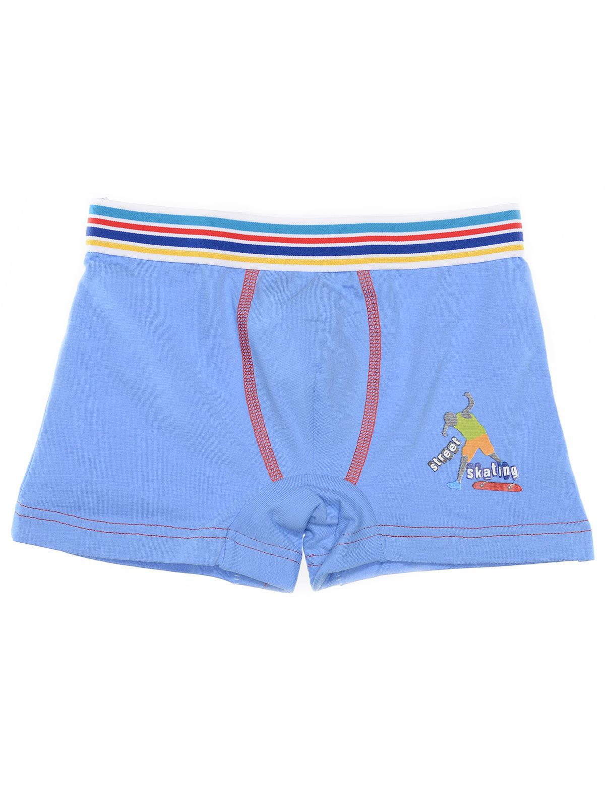 Трусы для мальчика, Franzoni Bimbo Bearing, azzurro/rosso,  Bimbo Bearing синий