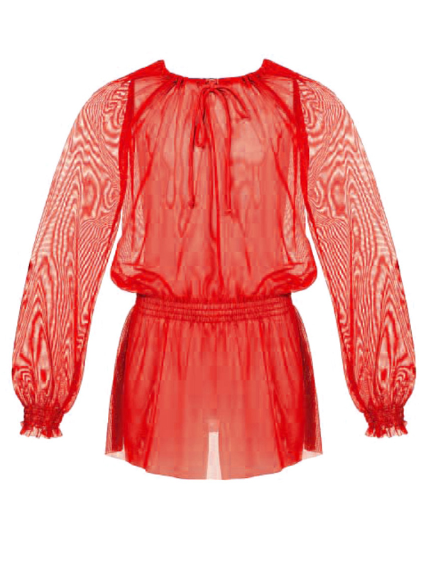 Туника для девочки,  GT121311B красный