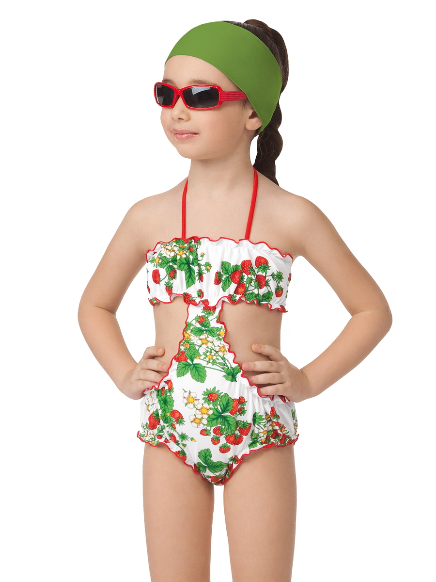 Детский купальник Selva,  GS011305 Selva белый