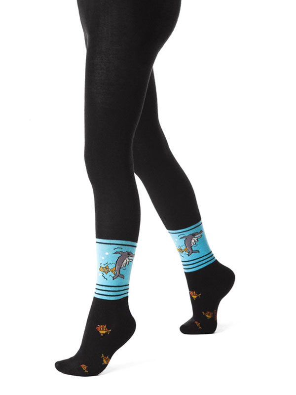 Колготки детские,  NKR080801 чёрный