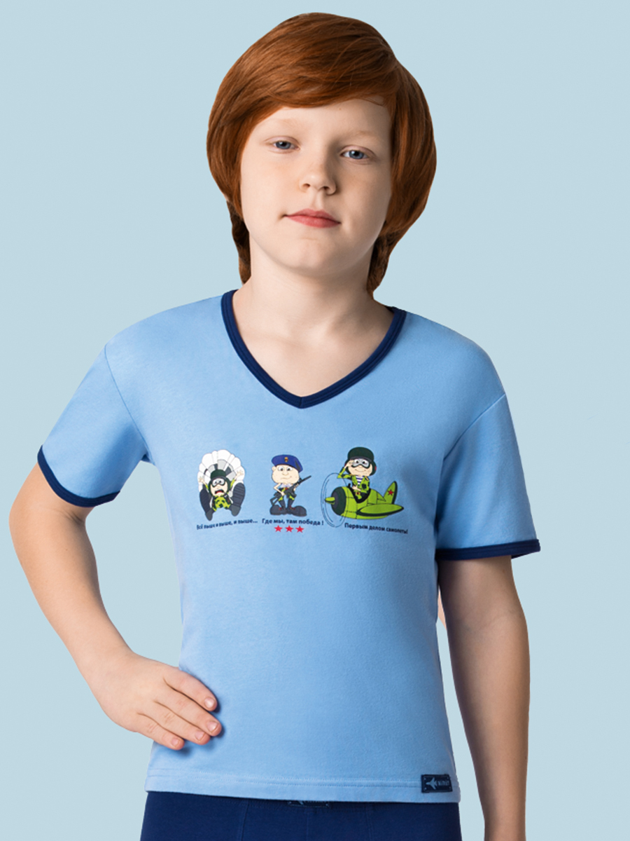 Футболка, Nirey BF441308, light blue,  BF441308 голубой