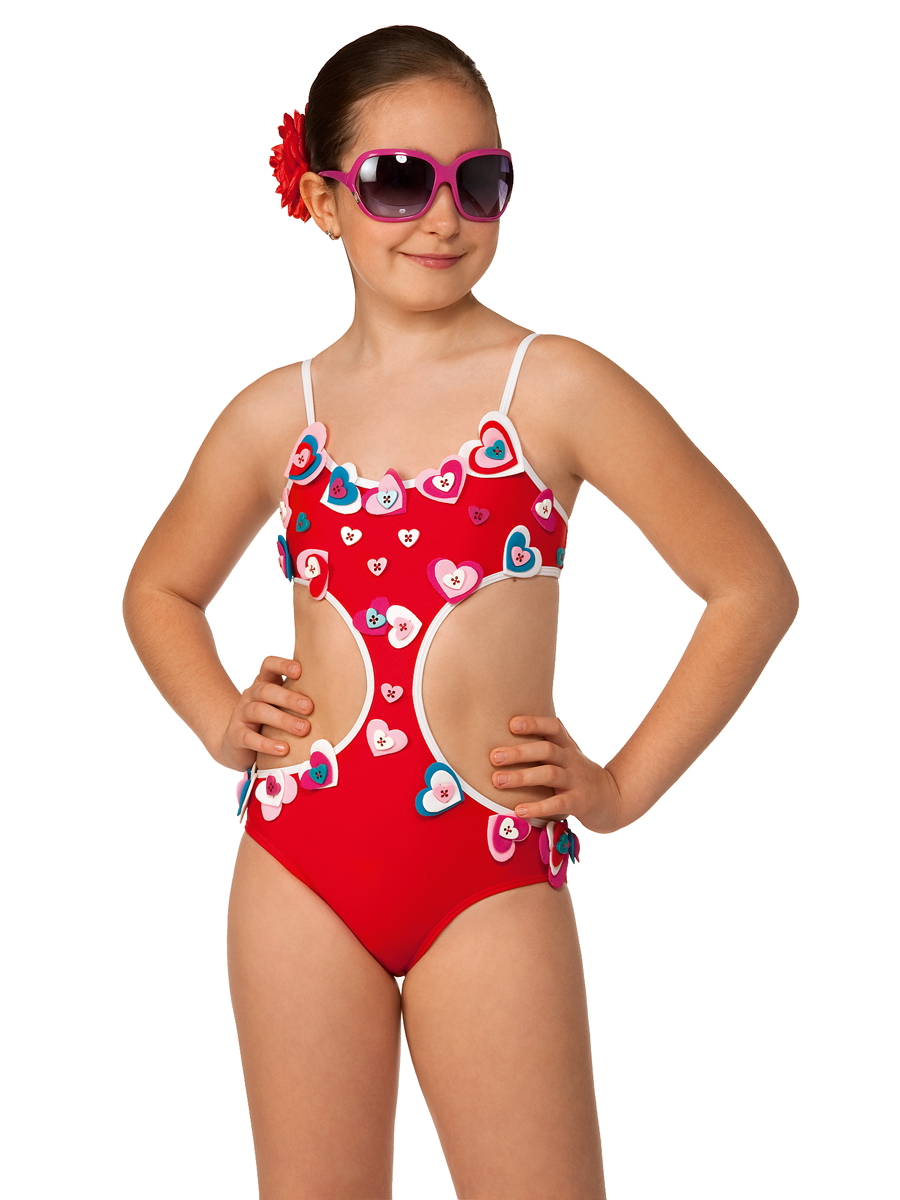 Детский купальник Corazon,  GS041203 Corazon красный