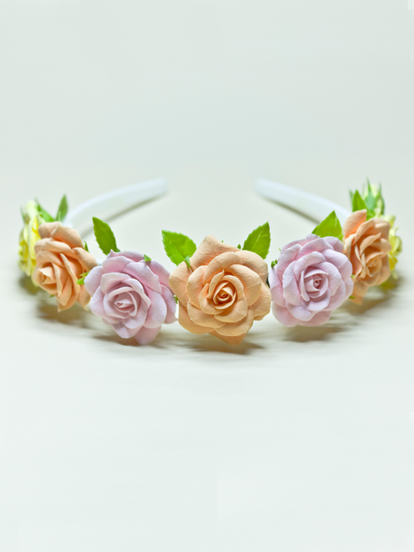 Ободок,  JLS4 белый