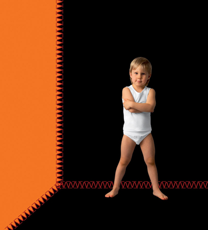 Майка с трусами,  BMS9904A белый