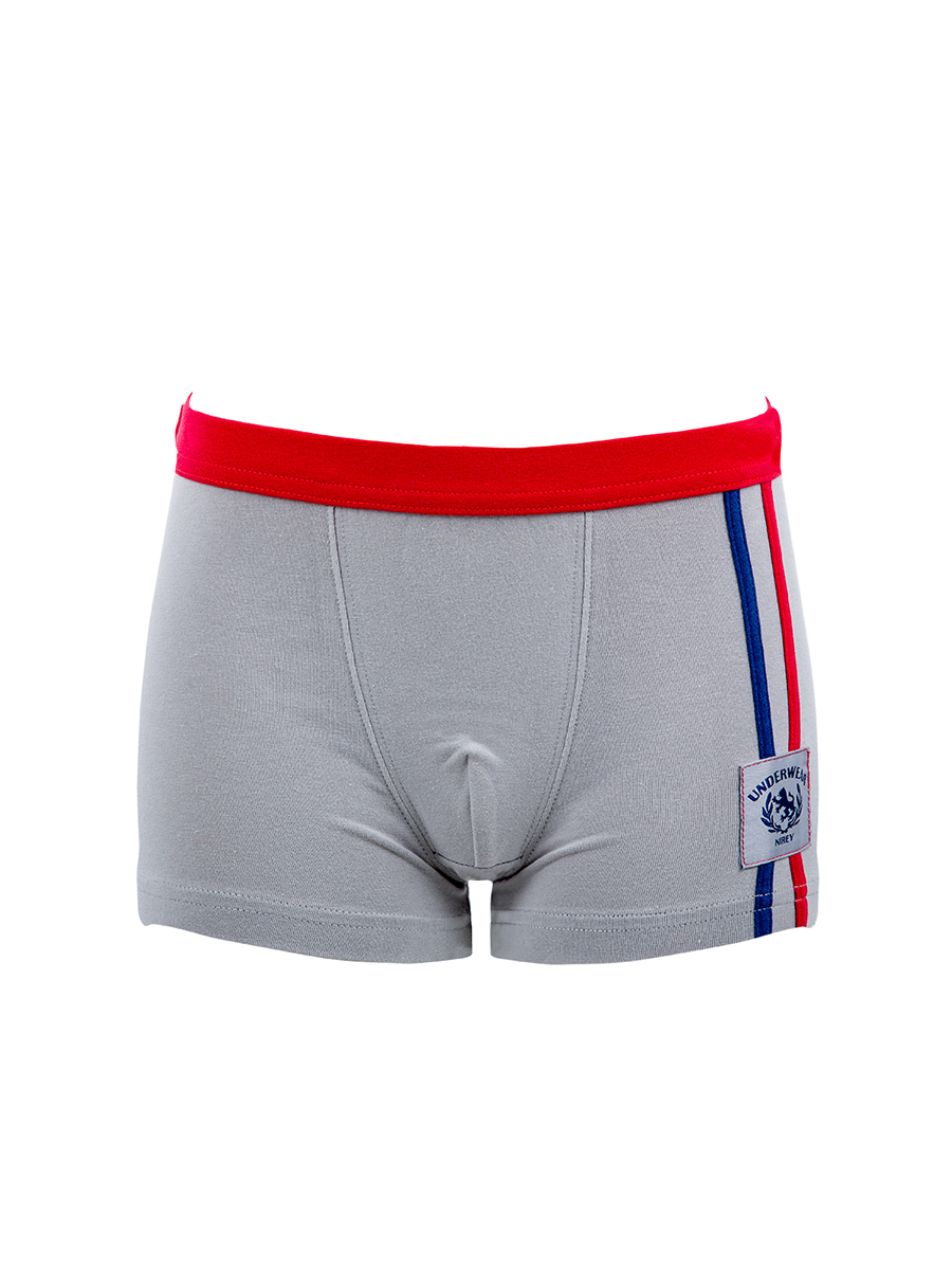 Трусы-боксеры для мальчиков,  BX99070 серый