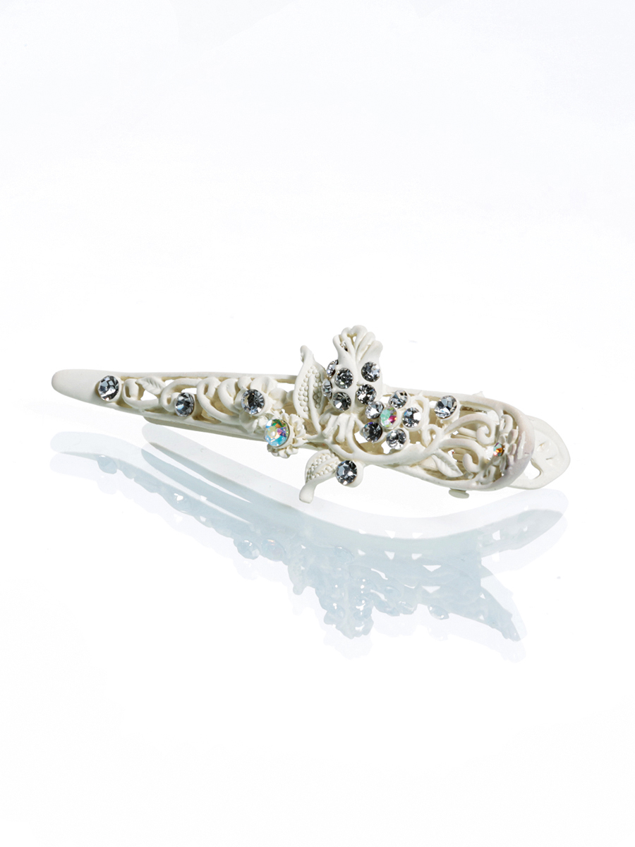 Заколка, Perlitta PACP041417, белый,  PACP041417 белый