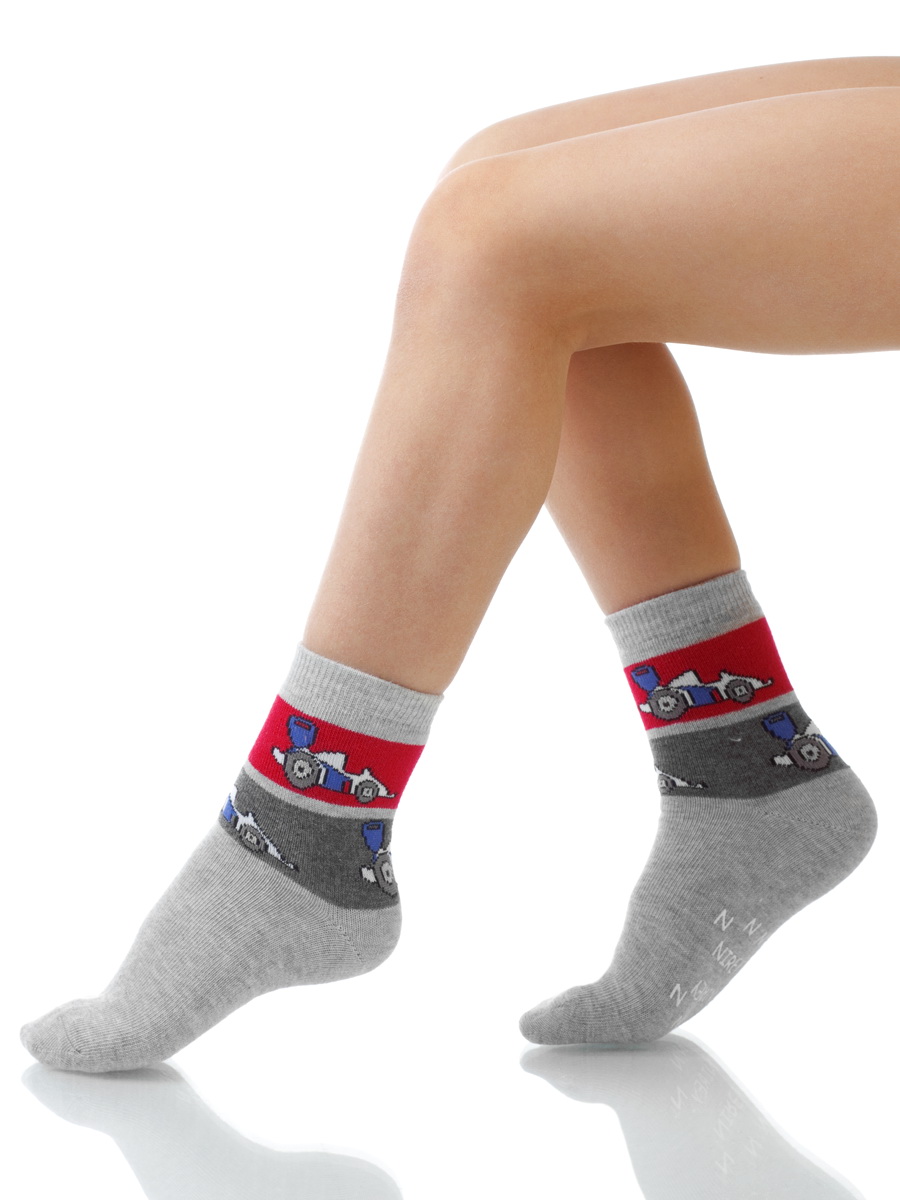 Носки детские хлопок,  SNK-1102 серый