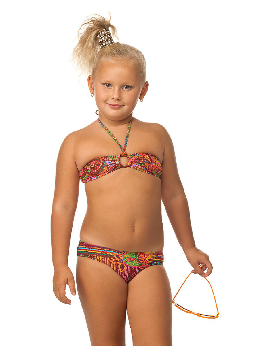 Купальник детский Marietta,  GB031205 AF Marietta коричневый