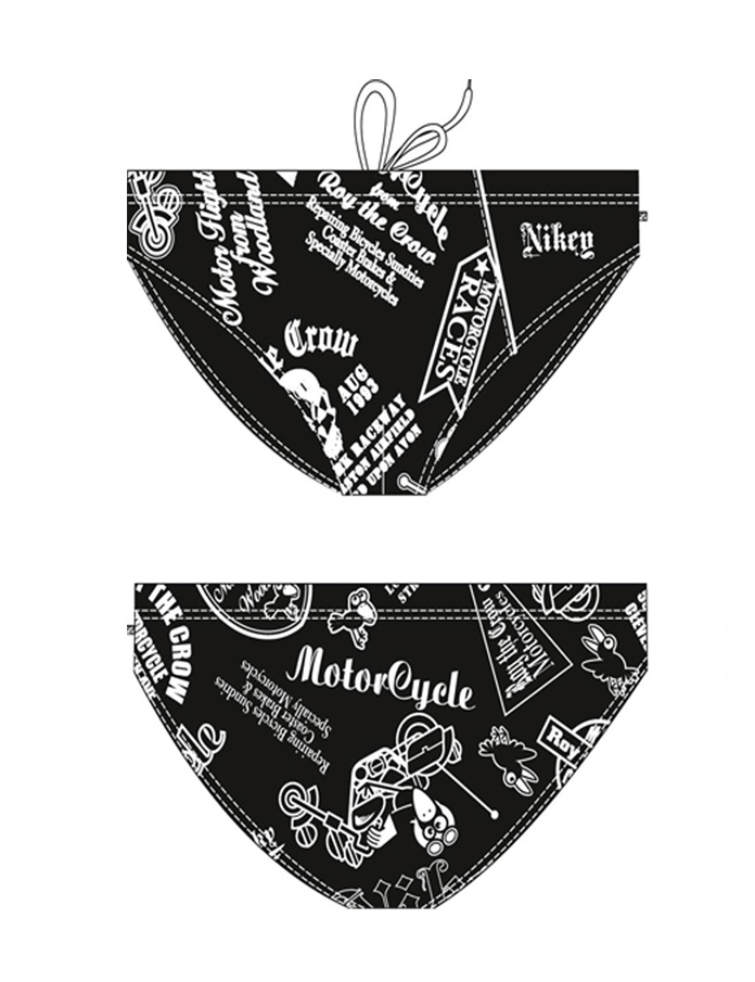 Плавки детские Motocycle,  BP080901 Motocycle чёрный