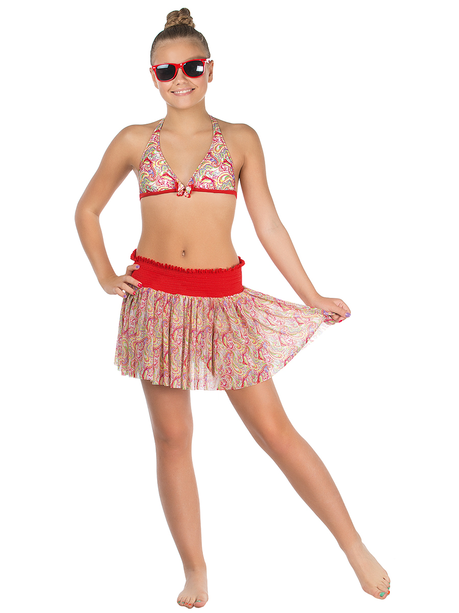 Топ с плавками и юбкой Imani,  YMU131606 Imani разноцветный