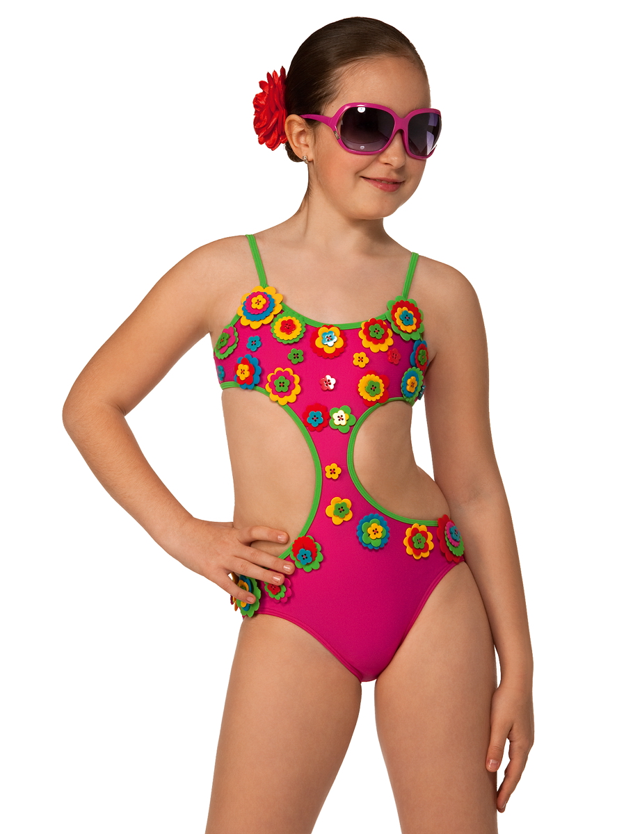 Детский купальник Floreria,  GS041201 Floreria розовый