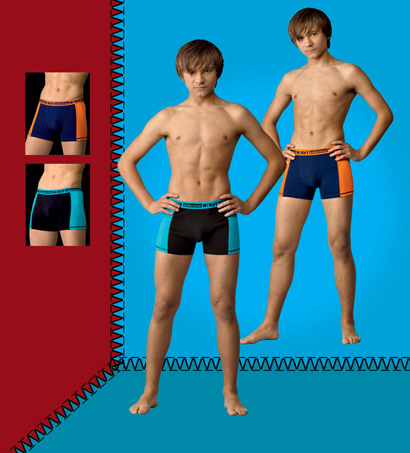 Трусы-боксеры для мальчиков,  TXL9913B синий