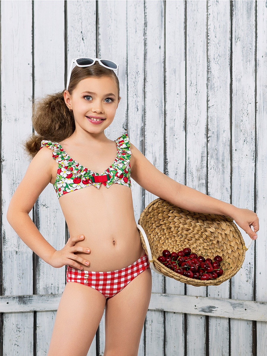 Купальник детский Chloe,  GB021504 AF Chloe красный