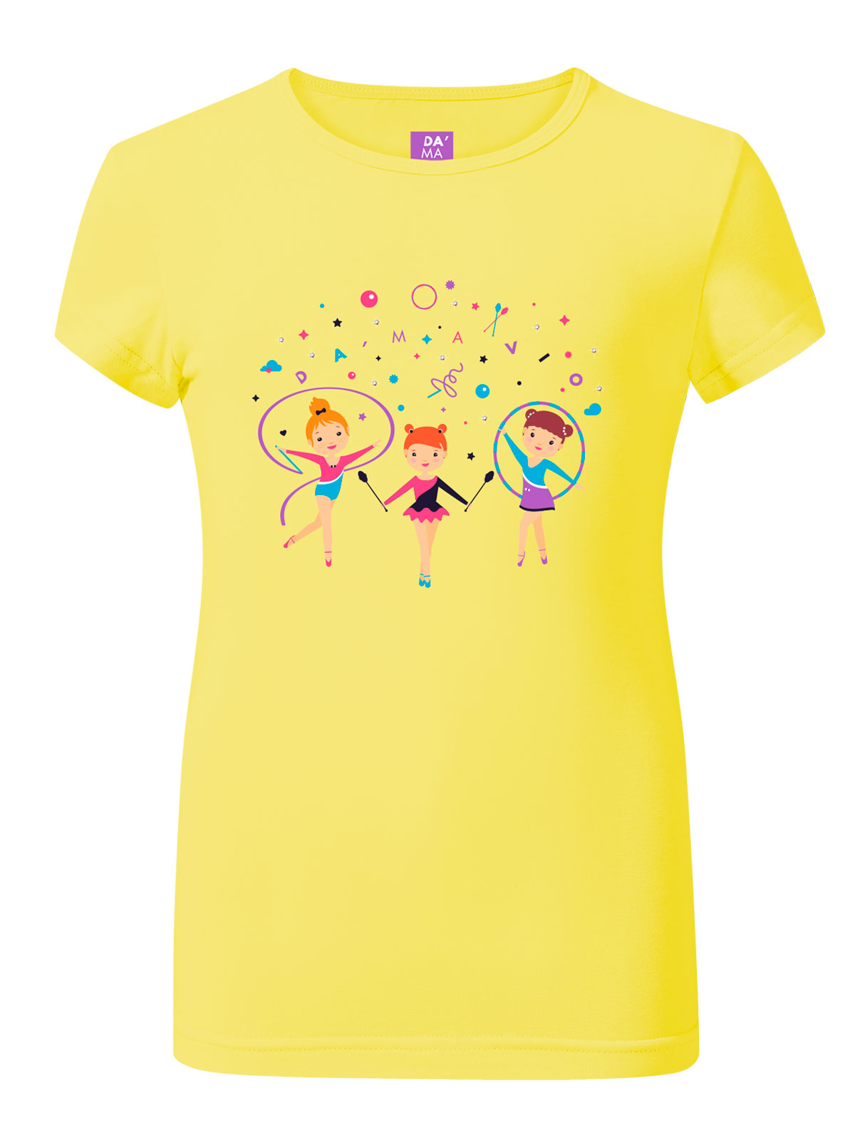 Футболка, FDS011902Y, жёлтый,  FDS011902Y жёлтый