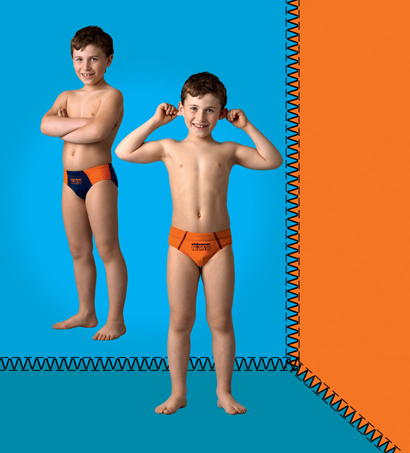 Трусы для мальчика, 2 шт.,  BP9901C оранжевый