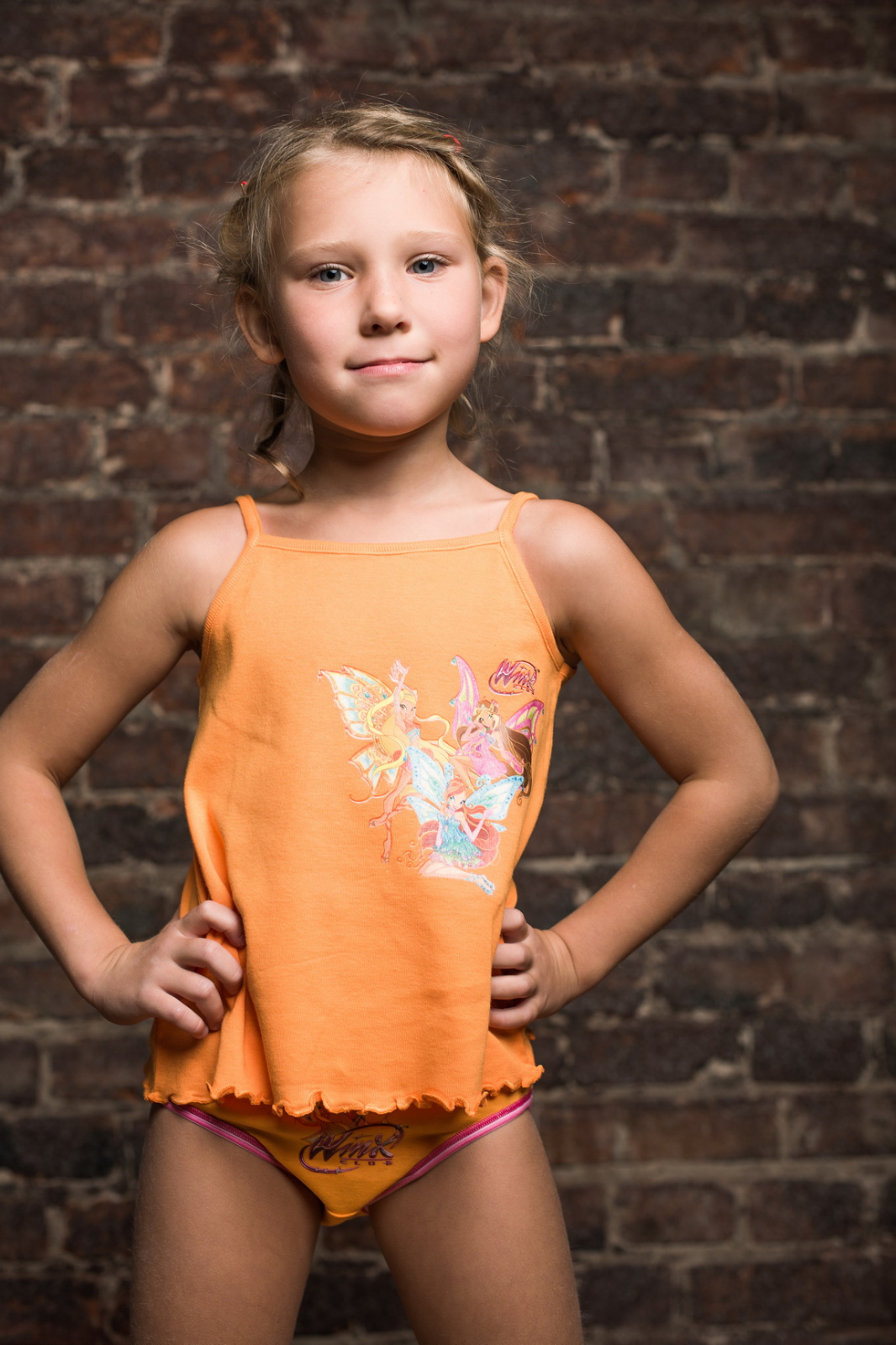 Майка с трусами Winx, Franzoni Winx New York, zucca,  Winx New York оранжевый