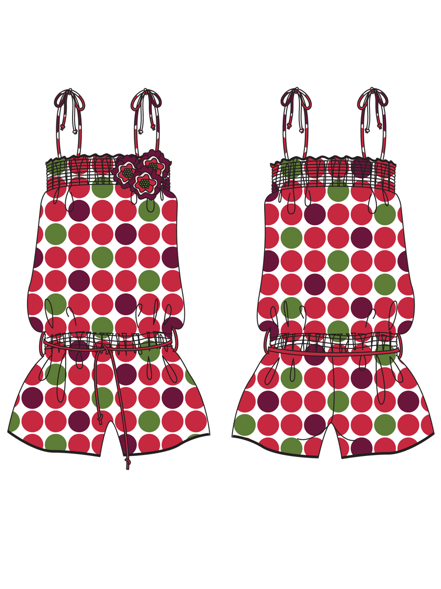 Комбинезон для девочек,  YPGO011223 Veronica 