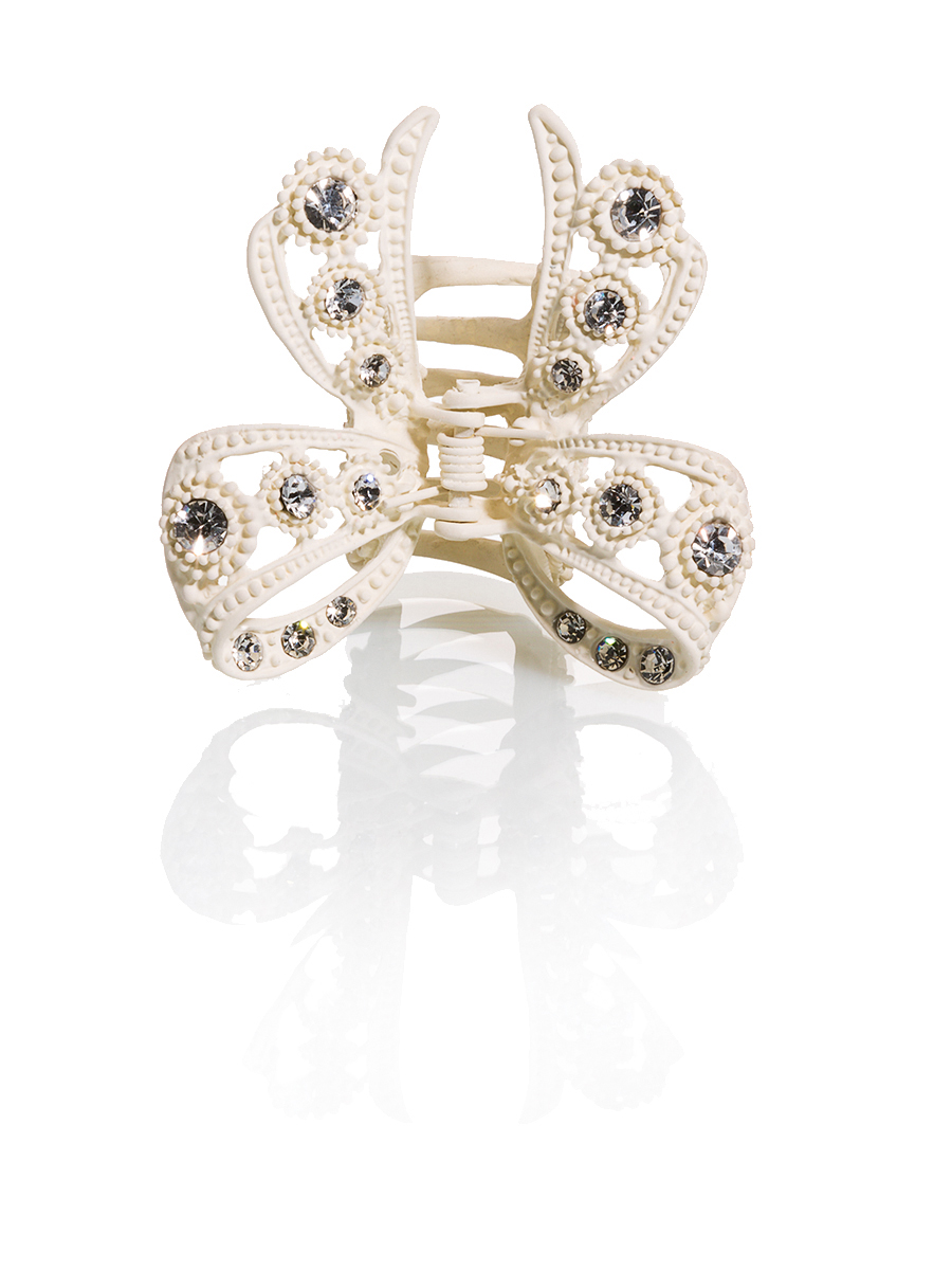 Заколка-крабик, Perlitta PACP041424, айвори,  PACP041424 