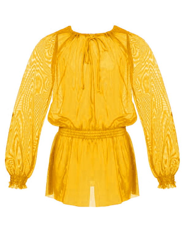 Туника для девочки,  GT121311D жёлтый