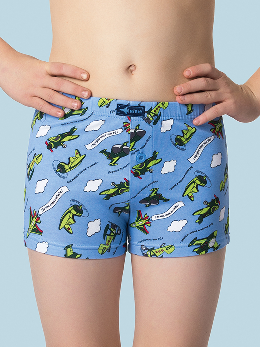 Трусы-шорты для мальчиков,  BX441305 голубой