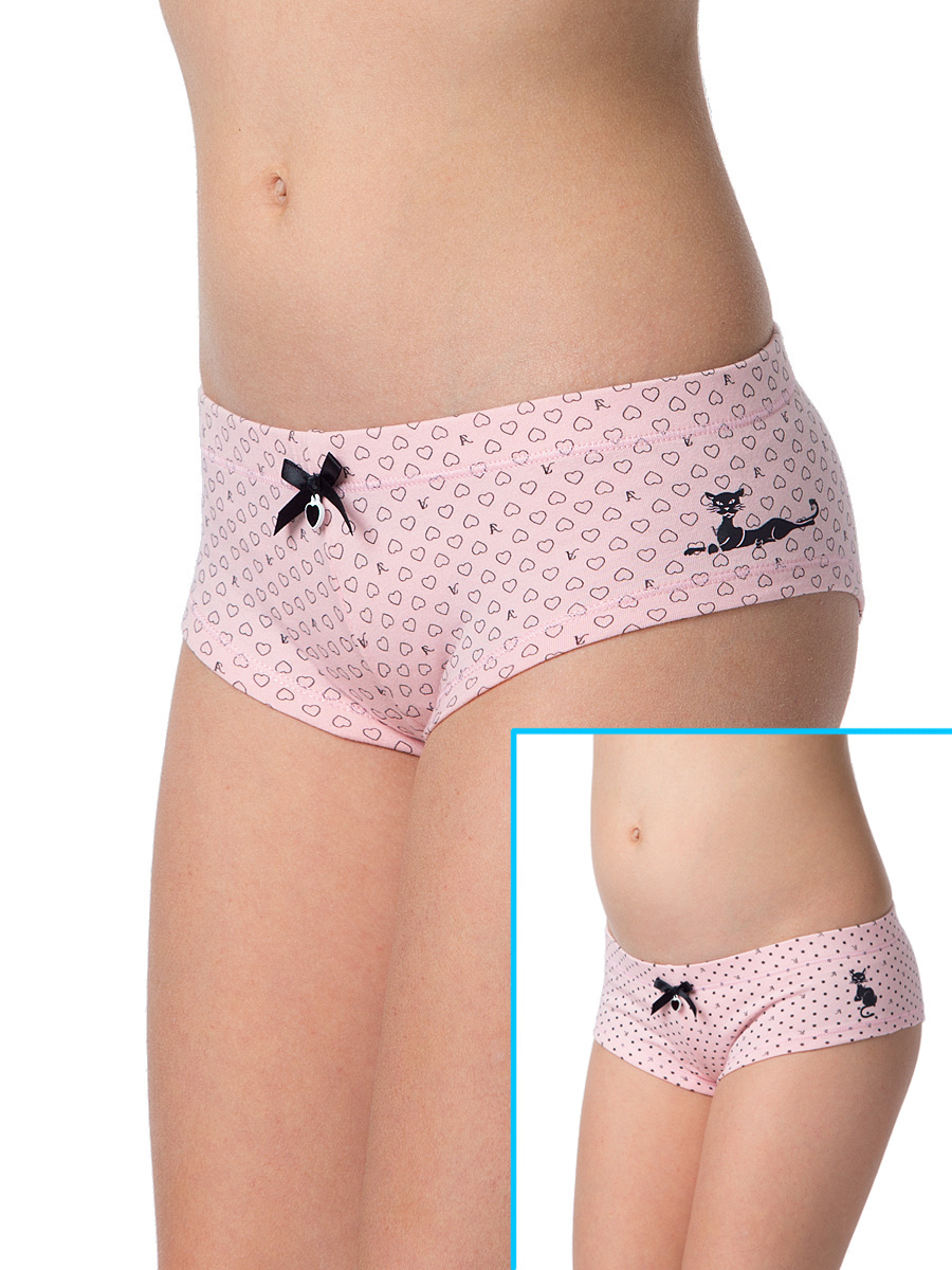 Трусы для девочек (2 шт.), Arina AGXL511405, multicolor,  AGXL511405 розовый