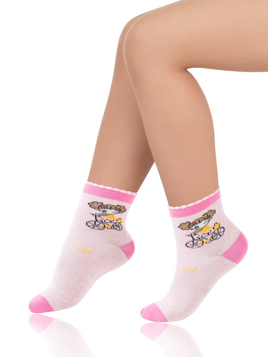 Носки детские, Arina SAK-14218, розовый,  SAK-14218 розовый