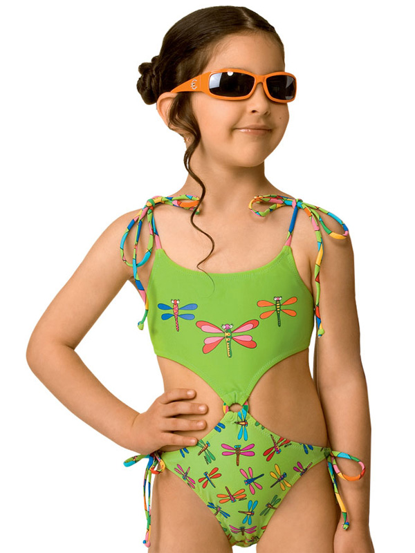 Купальник детский Martina,  GS021005 Martina зелёный