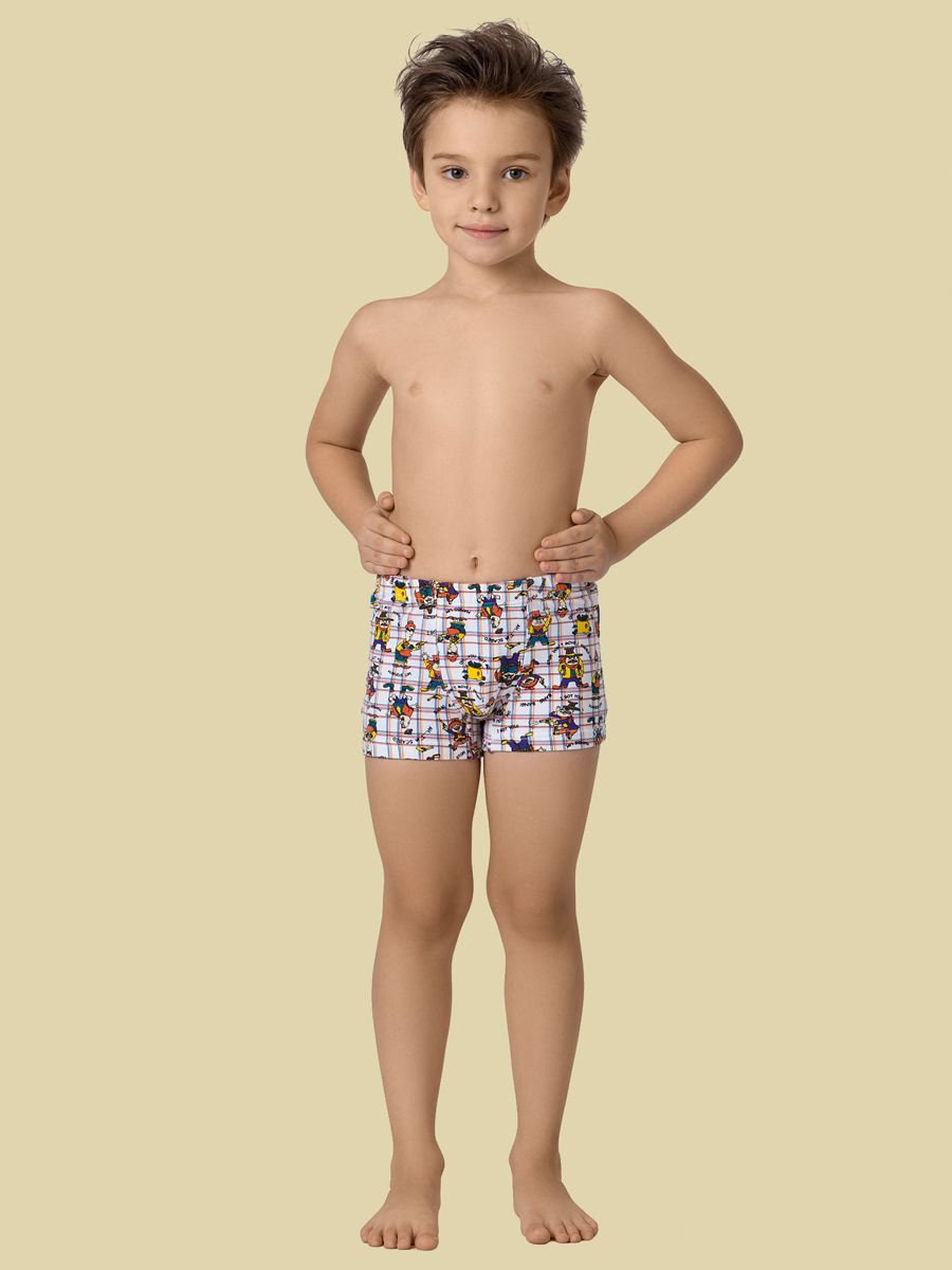 Трусы-боксеры для мальчиков,  BXL461303 белый