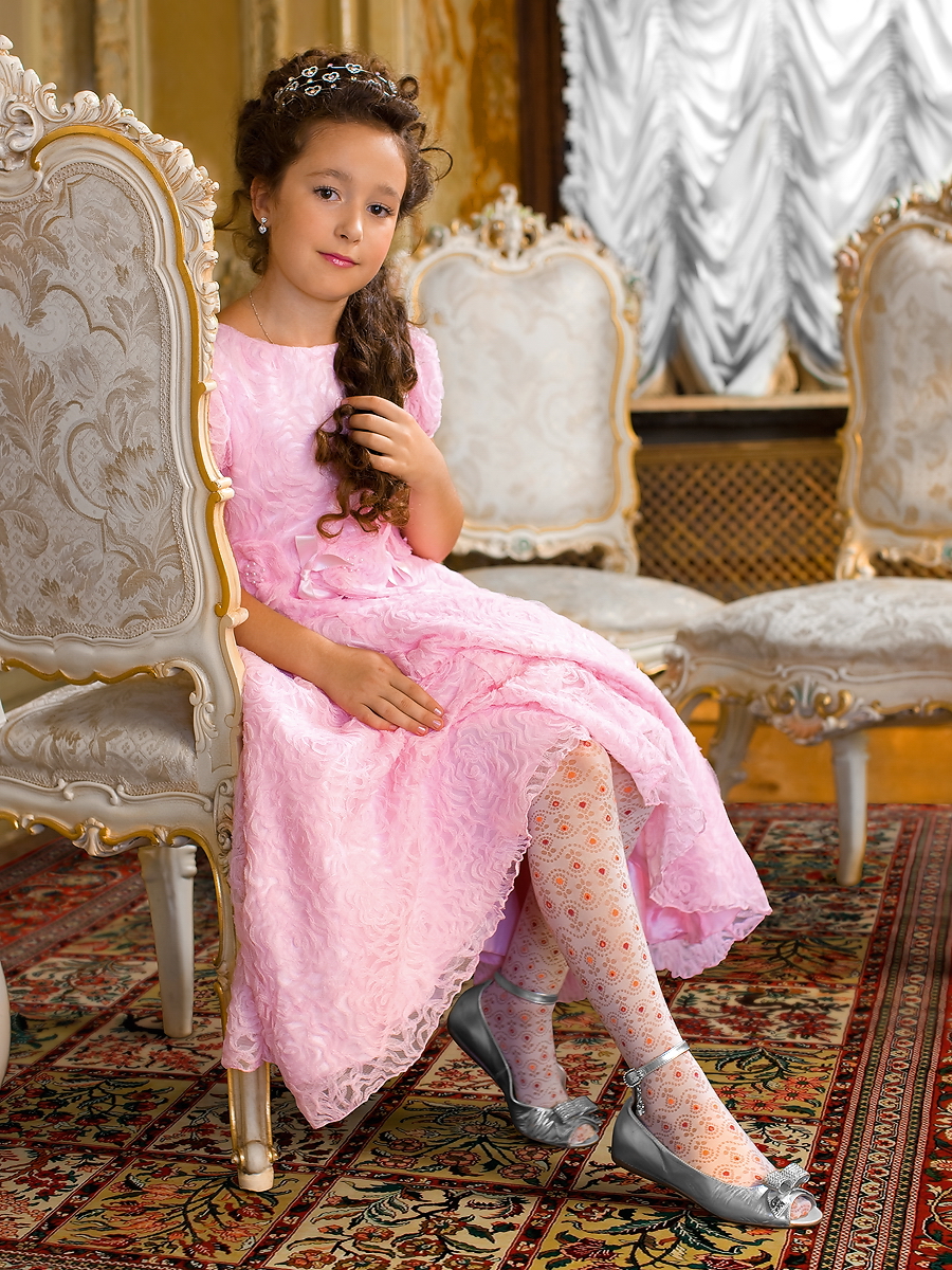 Колготки детские, Arina MADELENA40, bianco,  MADELENA40 белый