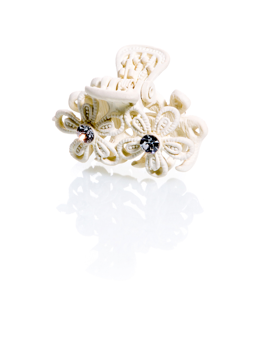 Заколка-крабик, Perlitta PACP041425, айвори,  PACP041425 