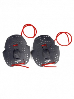 Лопатки для плавания POWER PADDLE,  8-027610006 серый