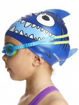 Комплект SEA SQUAD (шапочка с очками и мешок),  8-093046817-BLUE синий