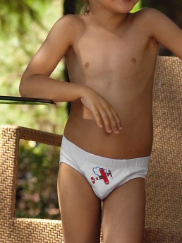 Трусы для мальчика, 2 шт.,  ABP311101 белый