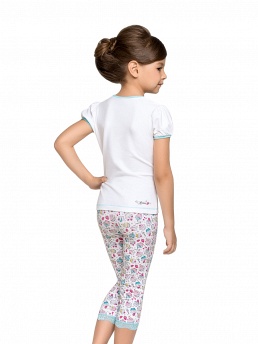 Лосины для девочек,  AGL431315 белый