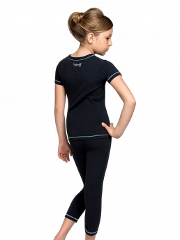 Лосины для девочек,  AGL431316 чёрный