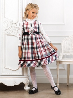 Колготки детские (ажурные),  AISLINN40 белый