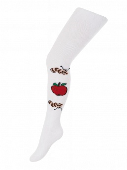 Колготки детские (махровые),  AKRM150909 белый