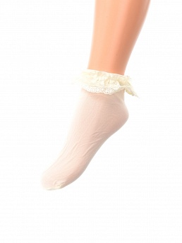 Носки детские, 2 шт., Franzoni Amore, seta,  Amore бежевый